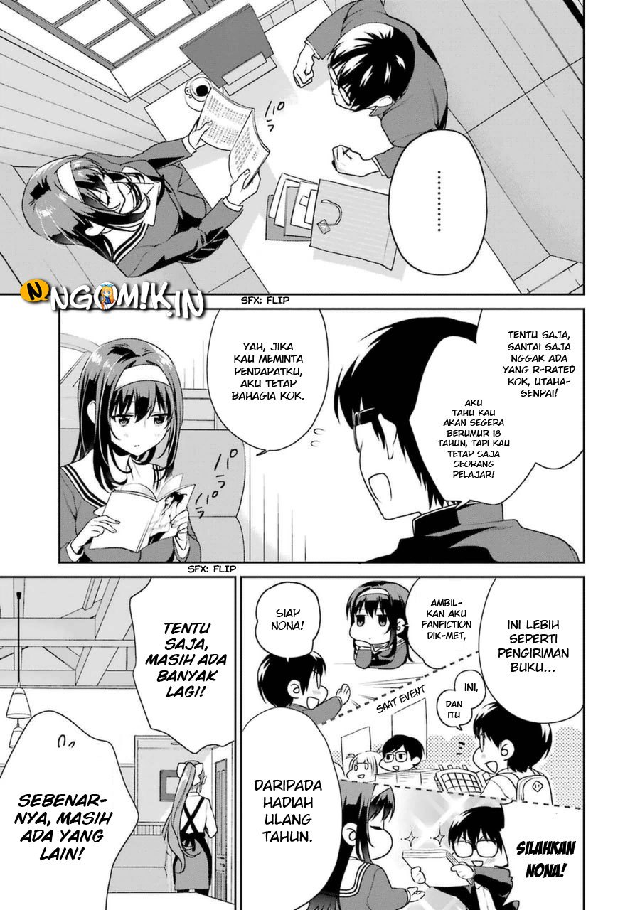 Saenai Heroine no Sodatekata: Koisuru Metronome Chapter 19 Bahasa Indonesia