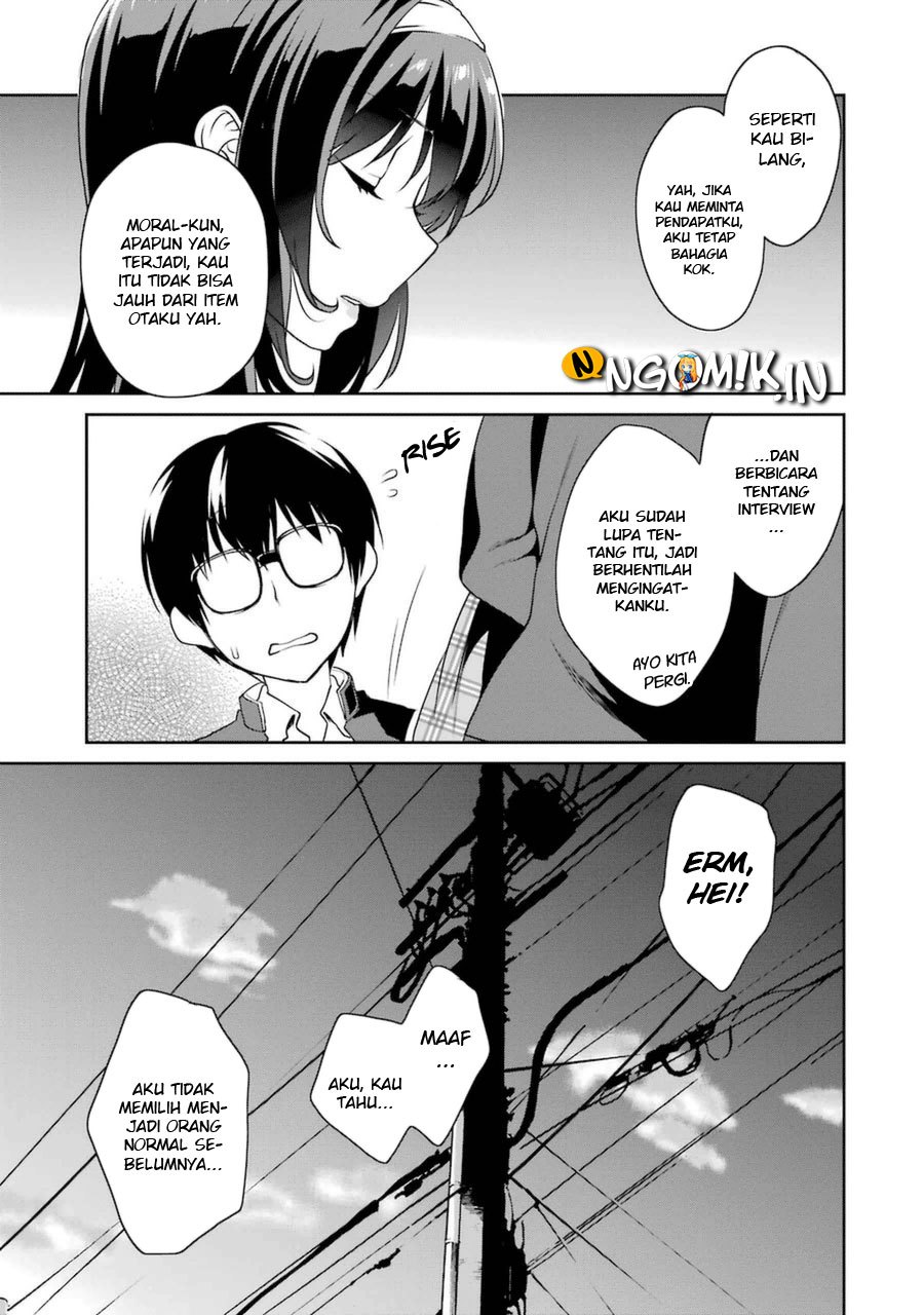 Saenai Heroine no Sodatekata: Koisuru Metronome Chapter 19 Bahasa Indonesia