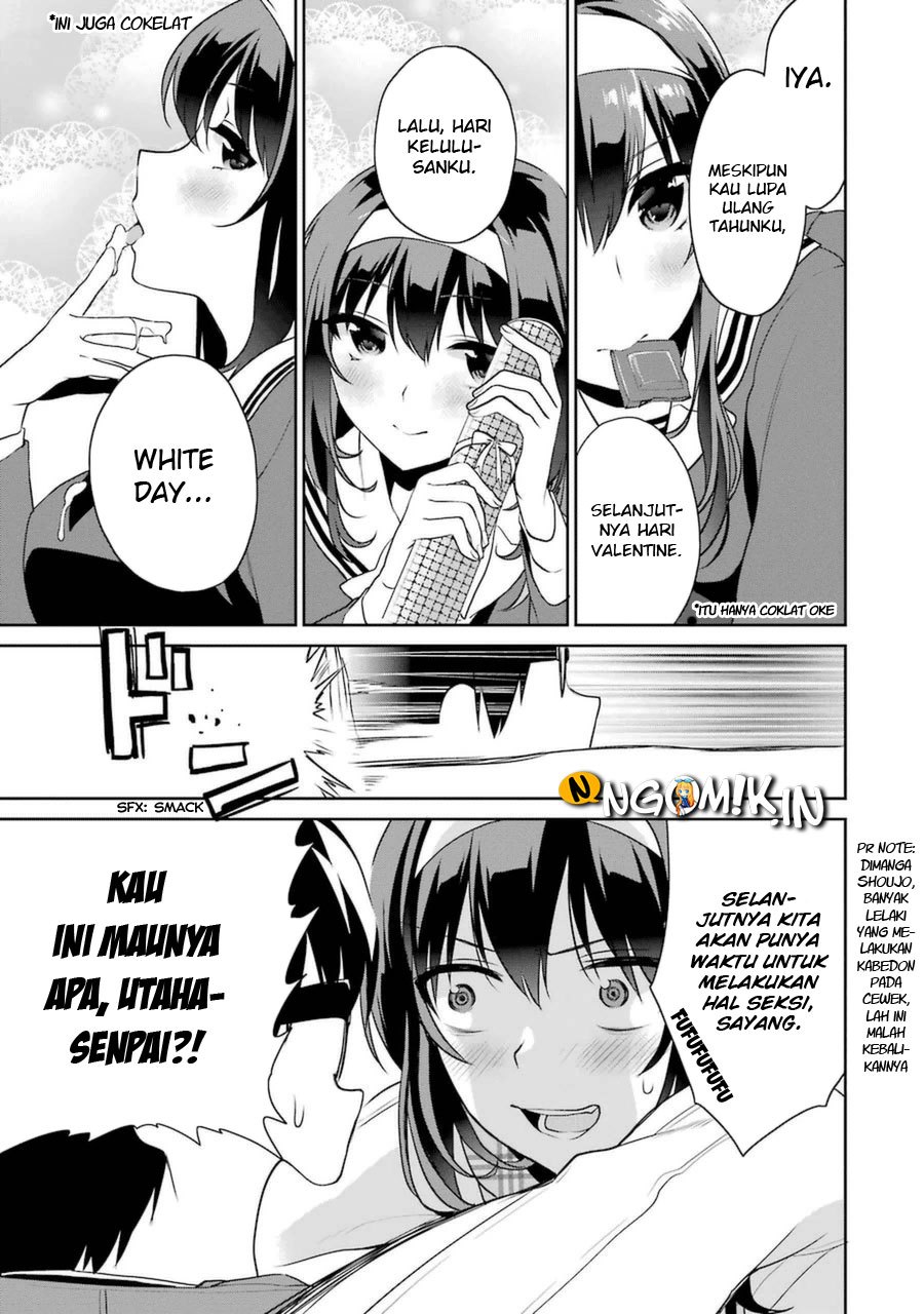 Saenai Heroine no Sodatekata: Koisuru Metronome Chapter 19 Bahasa Indonesia