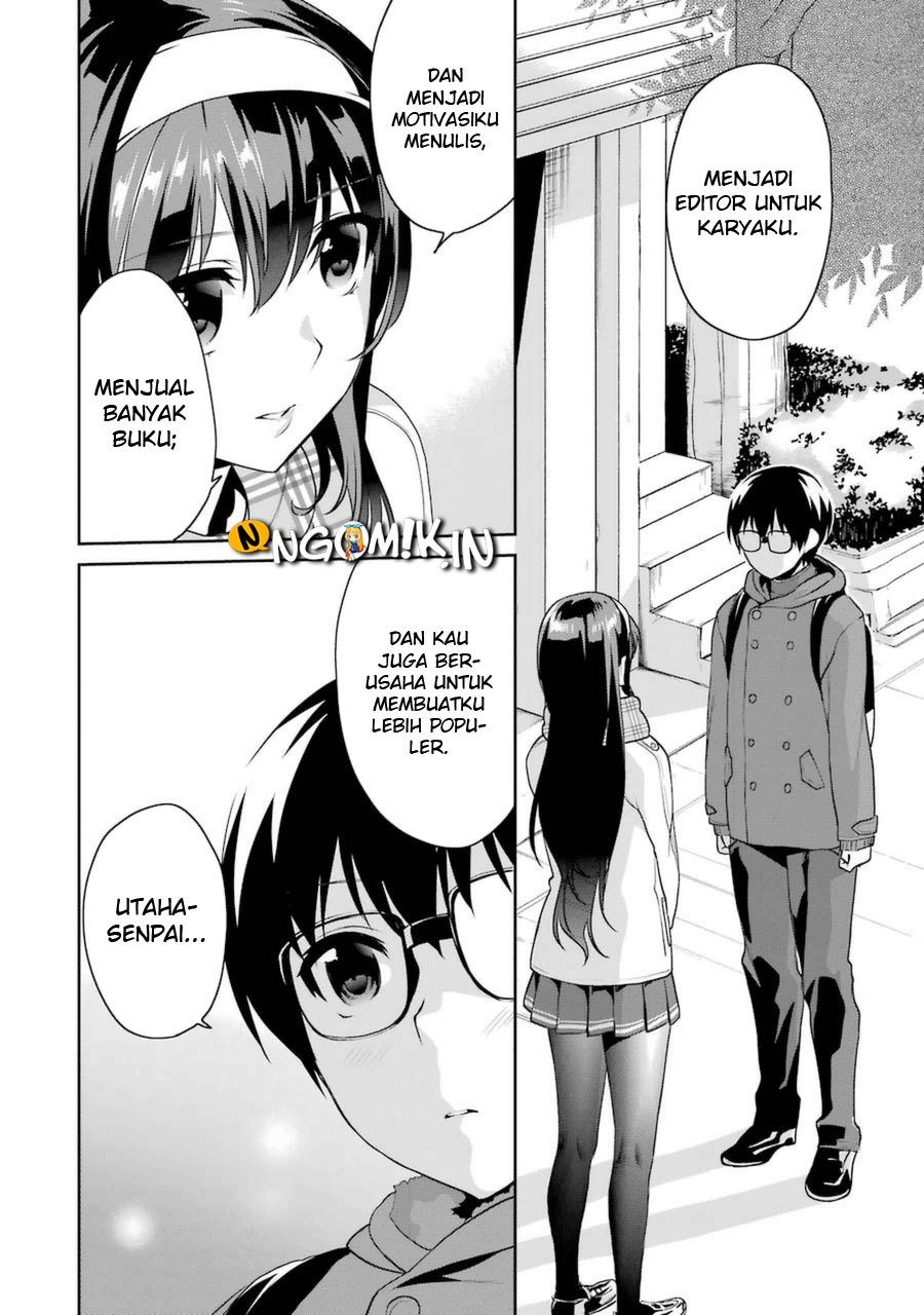 Saenai Heroine no Sodatekata: Koisuru Metronome Chapter 19 Bahasa Indonesia