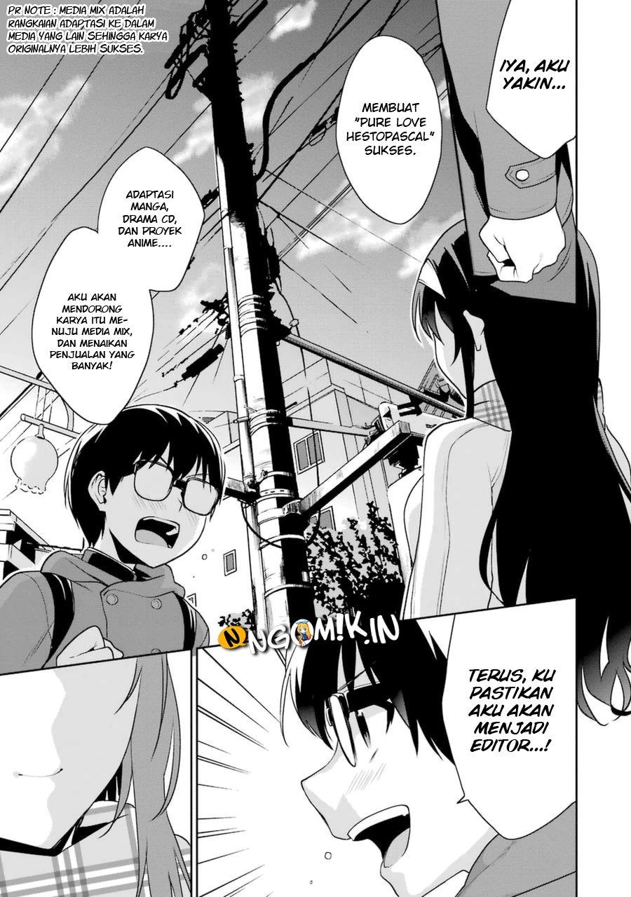 Saenai Heroine no Sodatekata: Koisuru Metronome Chapter 19 Bahasa Indonesia