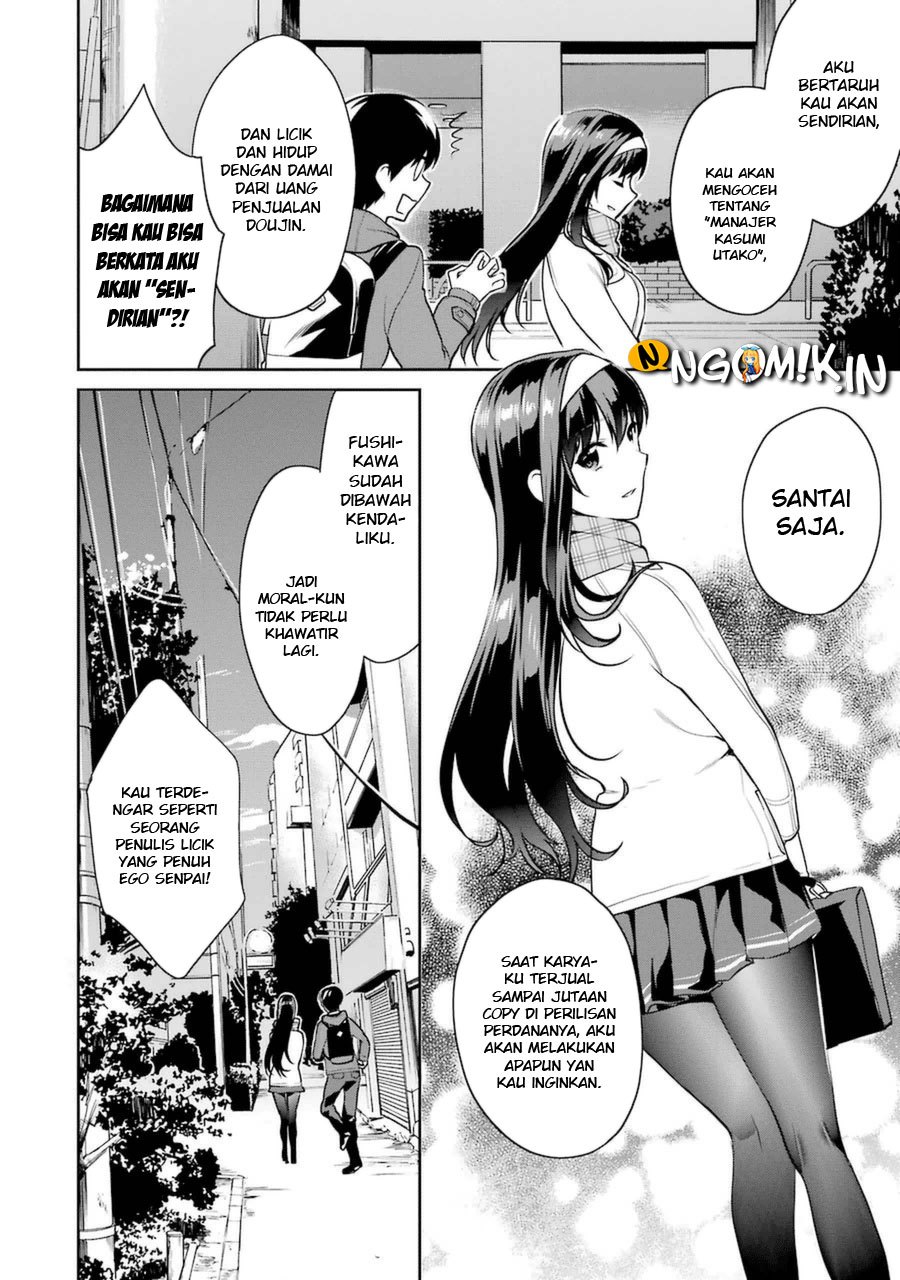 Saenai Heroine no Sodatekata: Koisuru Metronome Chapter 19 Bahasa Indonesia