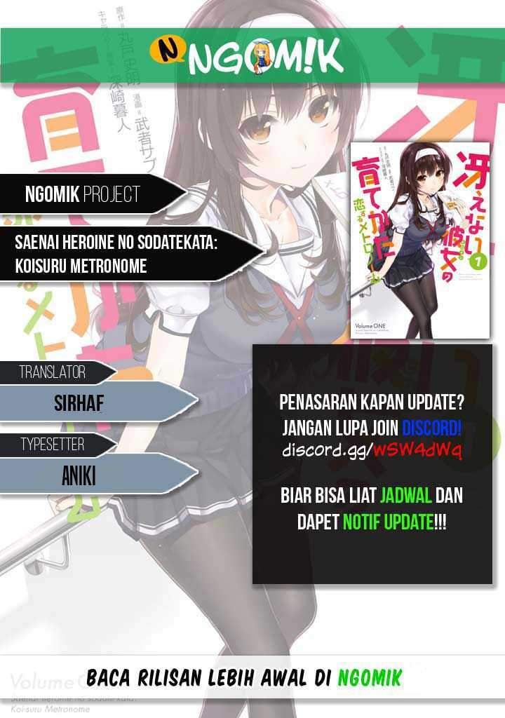 Saenai Heroine no Sodatekata: Koisuru Metronome chapter 44