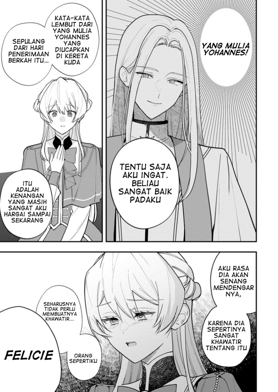 Saenai Kagomochi Reijou Kokou no Ouji-sama ni Misomerareru Chapter 02.3 Bahasa Indonesia