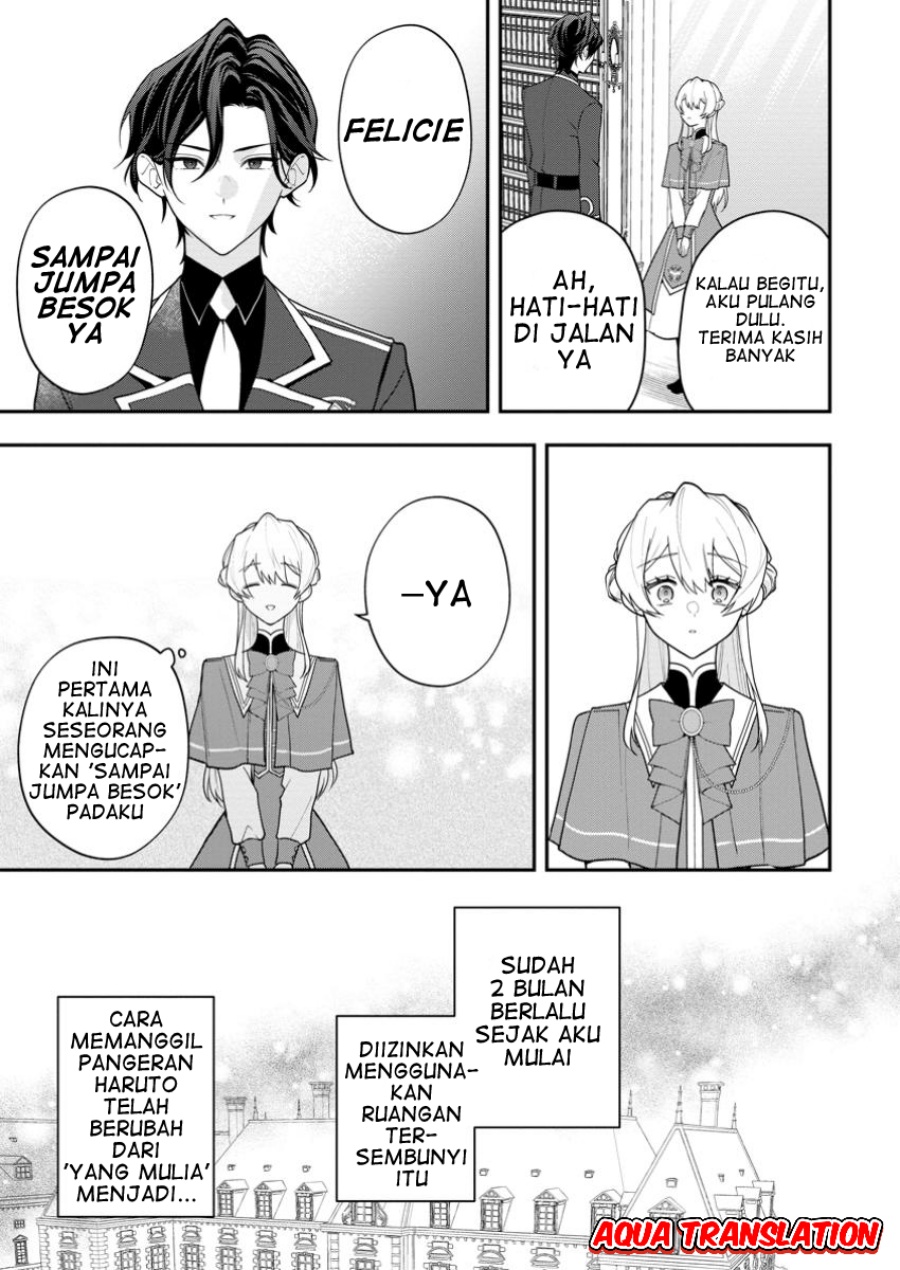 Saenai Kagomochi Reijou Kokou no Ouji-sama ni Misomerareru Chapter 02.3 Bahasa Indonesia