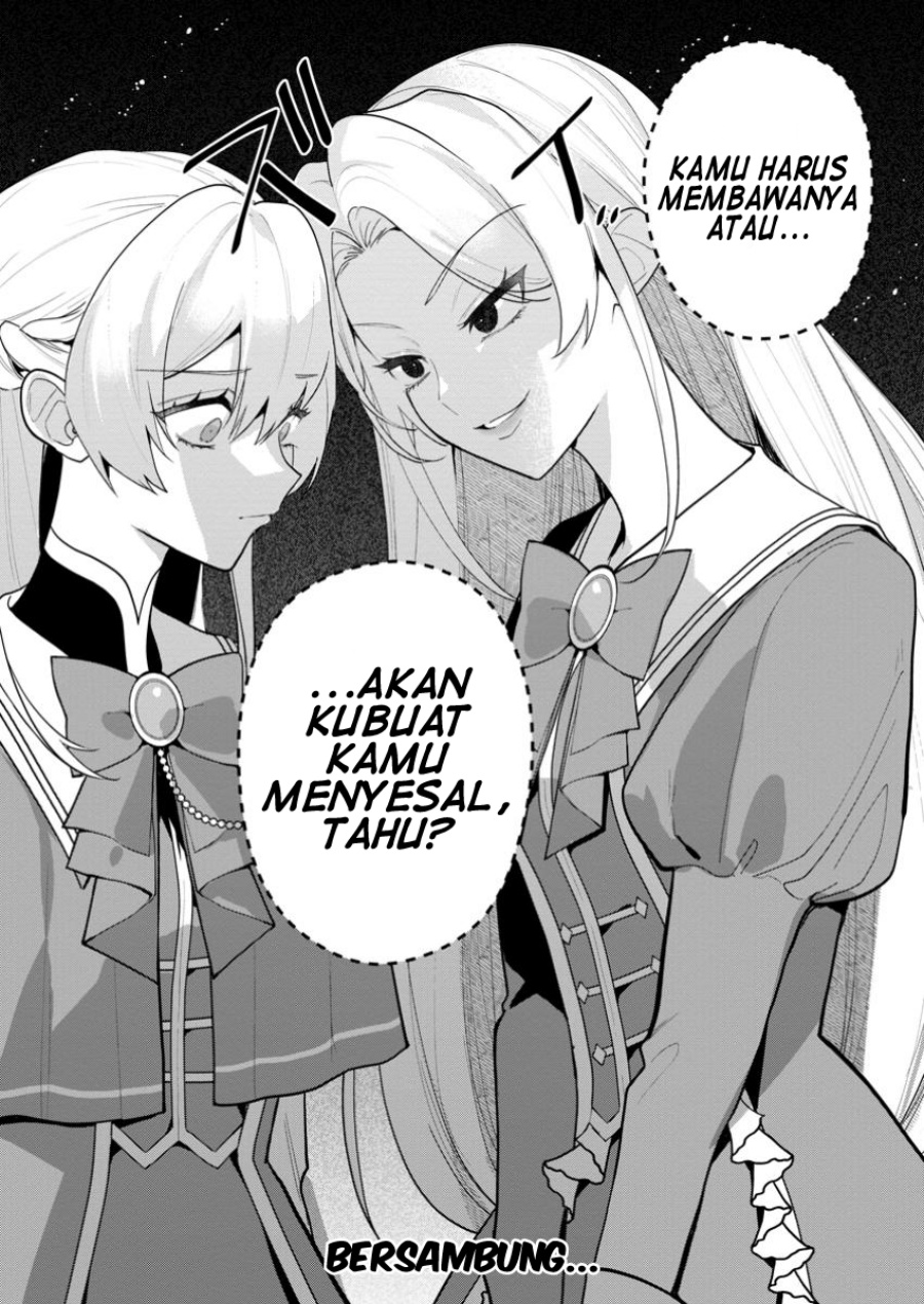 Saenai Kagomochi Reijou Kokou no Ouji-sama ni Misomerareru Chapter 02.3 Bahasa Indonesia