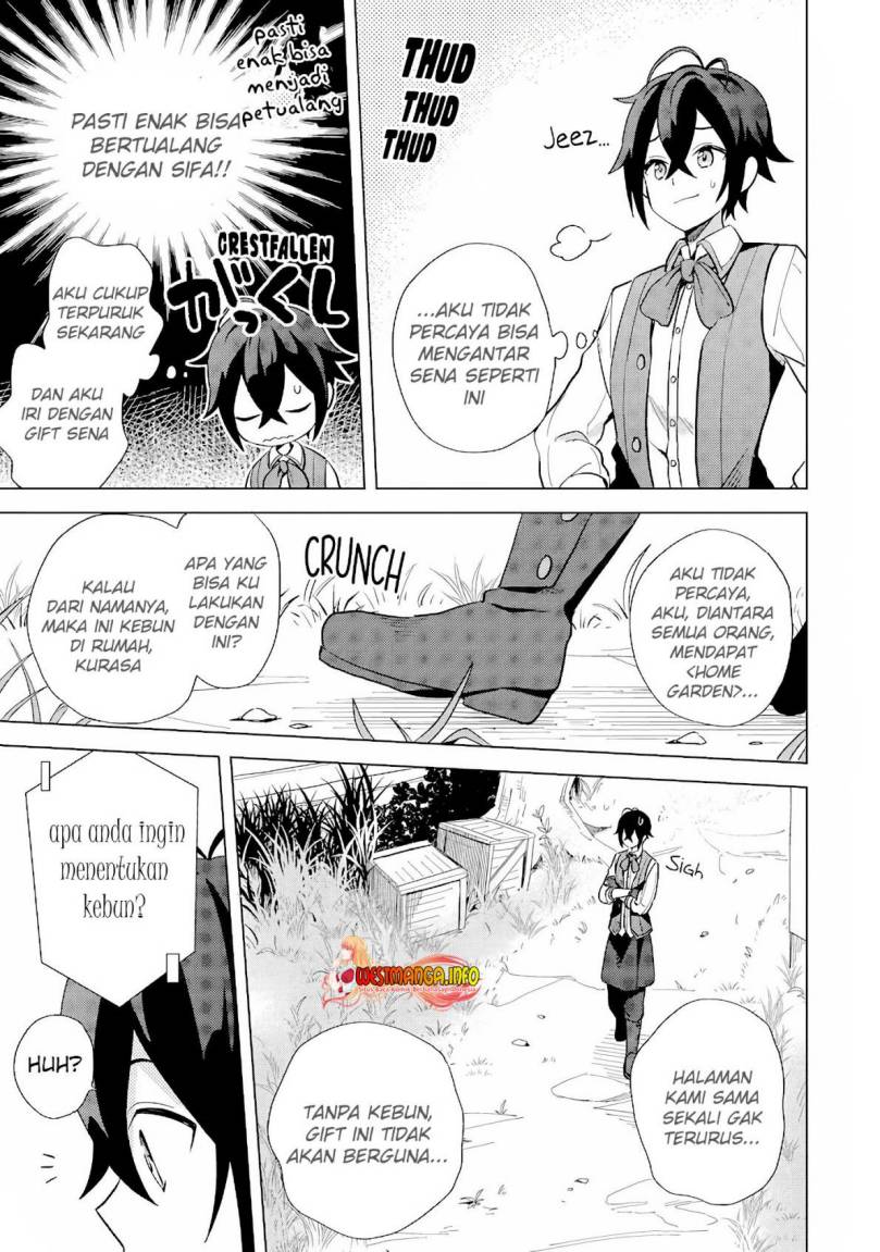 Saibai Cheat de Saikyou Saien E, Tada no Katei Saiendesu kedo? Chapter 01.2 Bahasa Indonesia