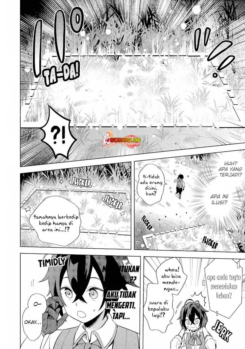 Saibai Cheat de Saikyou Saien E, Tada no Katei Saiendesu kedo? Chapter 01.2 Bahasa Indonesia