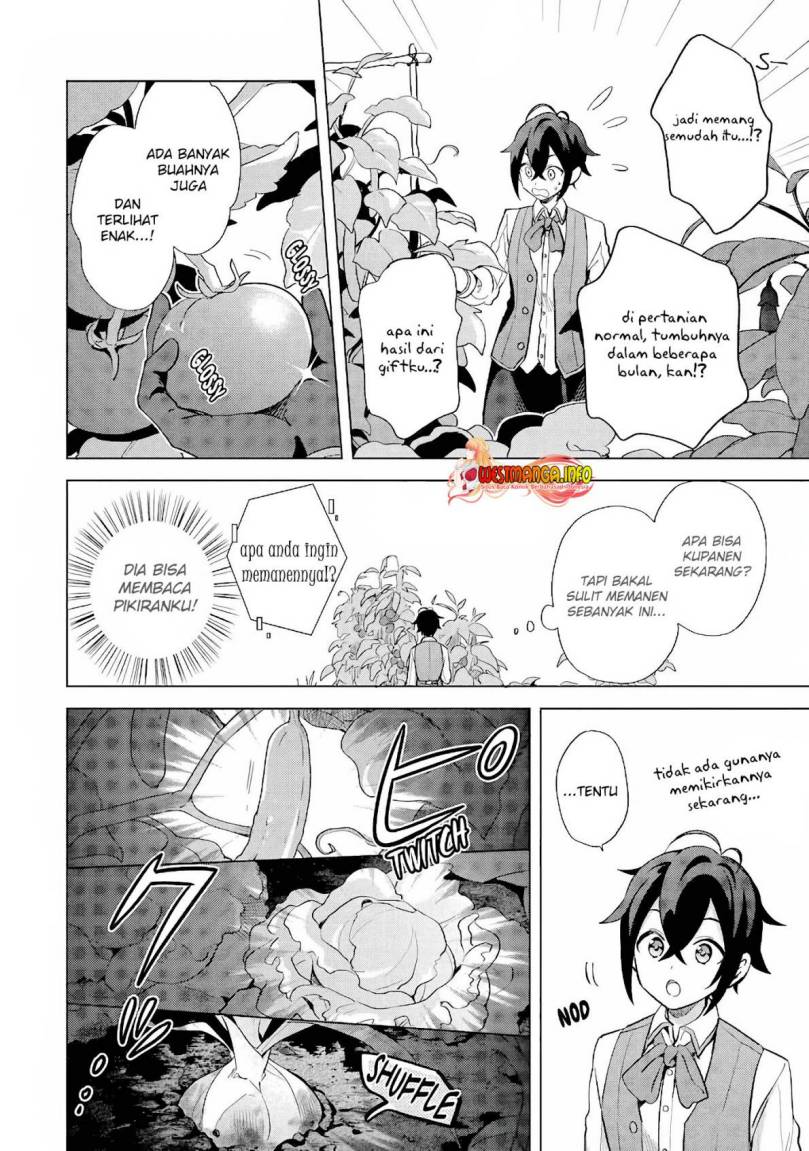 Saibai Cheat de Saikyou Saien E, Tada no Katei Saiendesu kedo? Chapter 01.2 Bahasa Indonesia