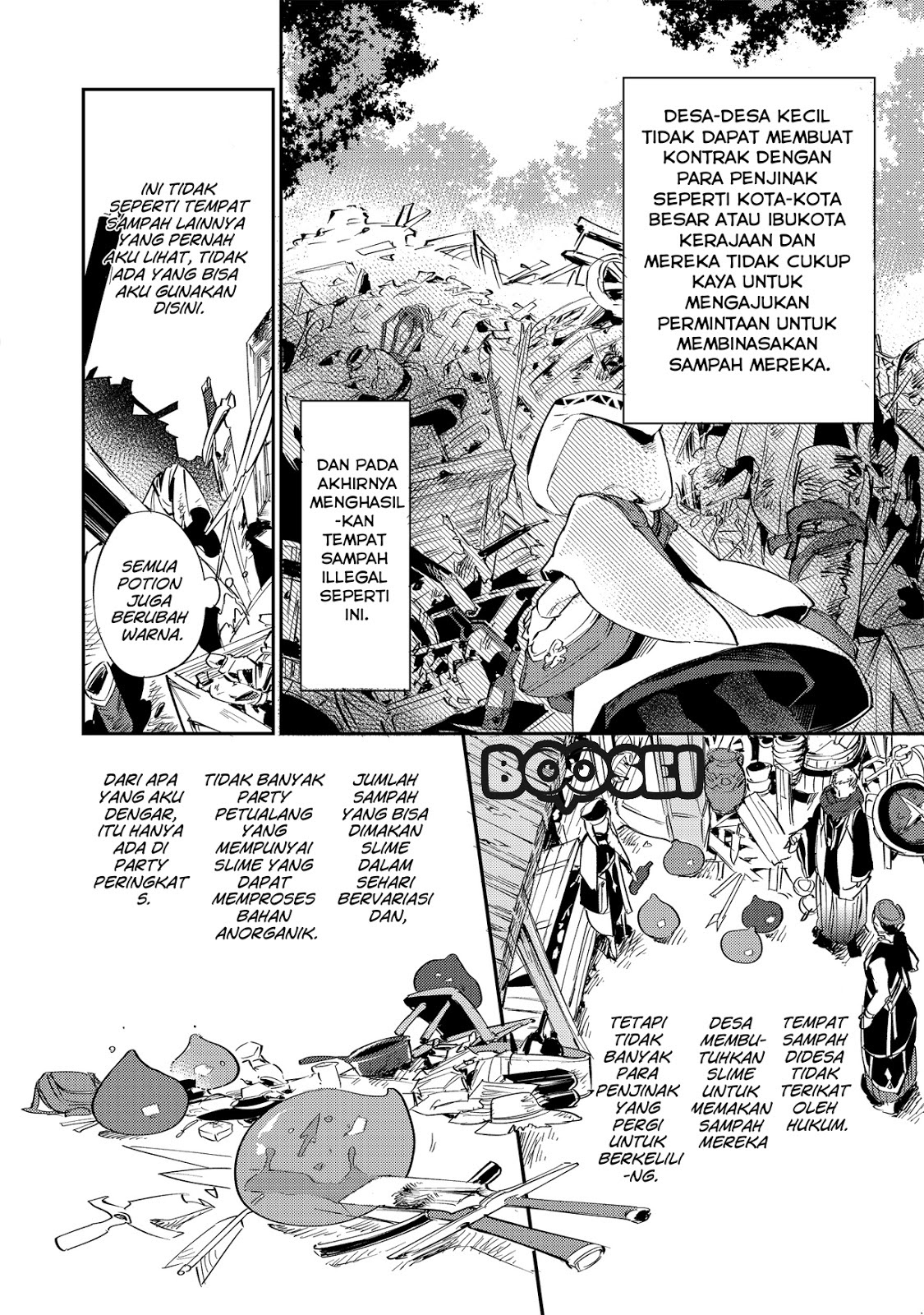 Saijaku Tamer wa Gomi Hiroi no Tabi wo Hajimemashita Chapter 02.1 Bahasa Indonesia