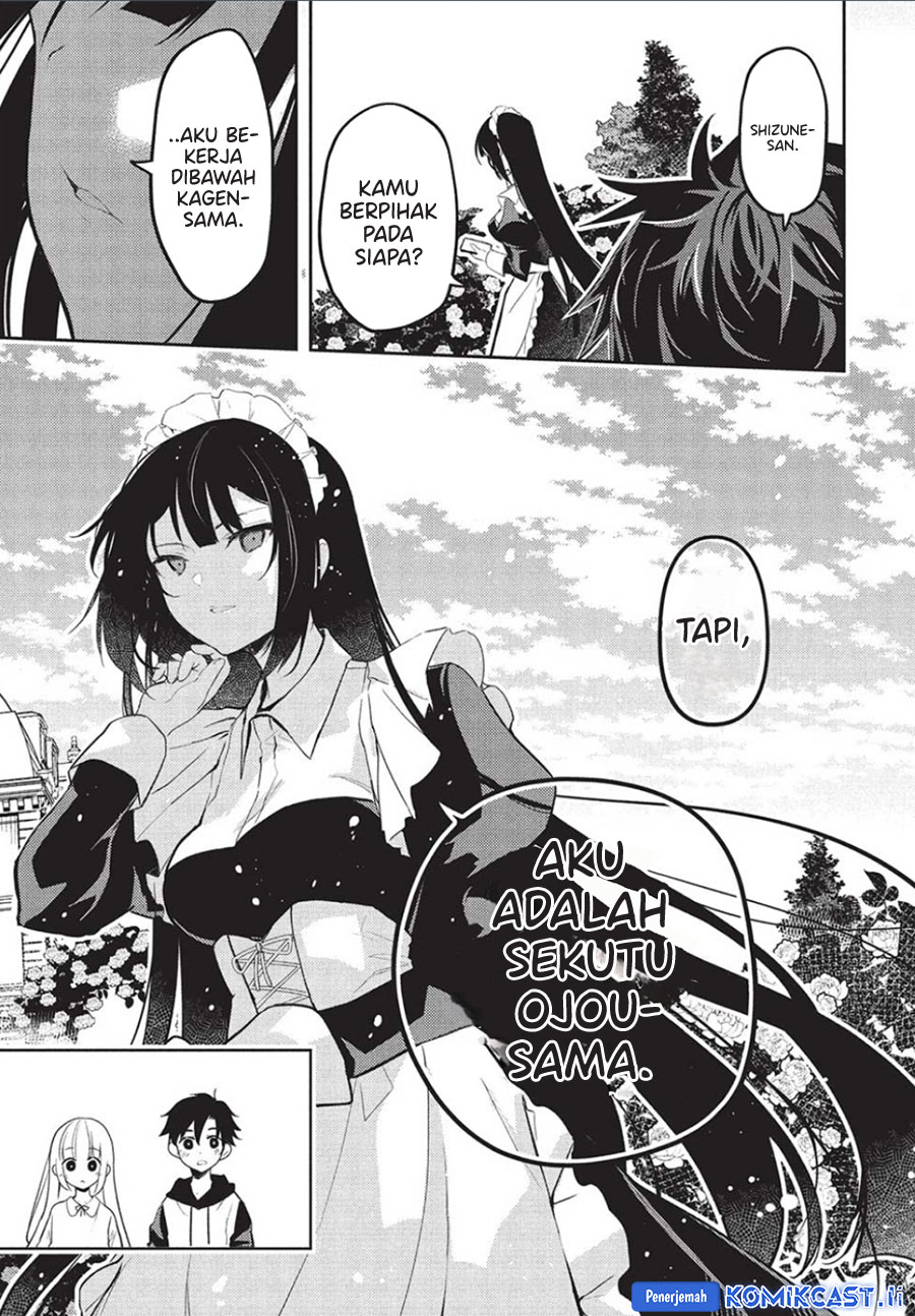 Saijo no Osewa ~Takane no Hana Darakena Meimon Kou de, Gakuin Ichi no Ojou-sama (Seikatsu Noryoku Kaimu) o Kagenagara Osewa suru Koto ni Narimashita~ chapter 22