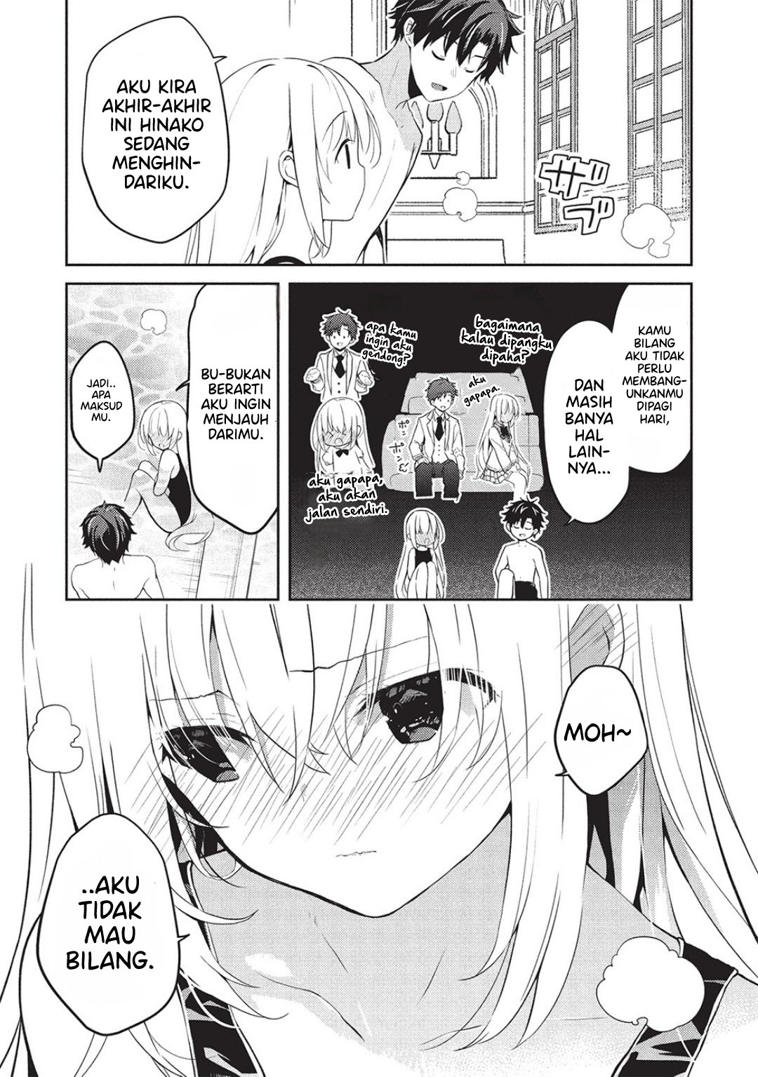 Saijo no Osewa ~Takane no Hana Darakena Meimon Kou de, Gakuin Ichi no Ojou-sama (Seikatsu Noryoku Kaimu) o Kagenagara Osewa suru Koto ni Narimashita~ chapter 25