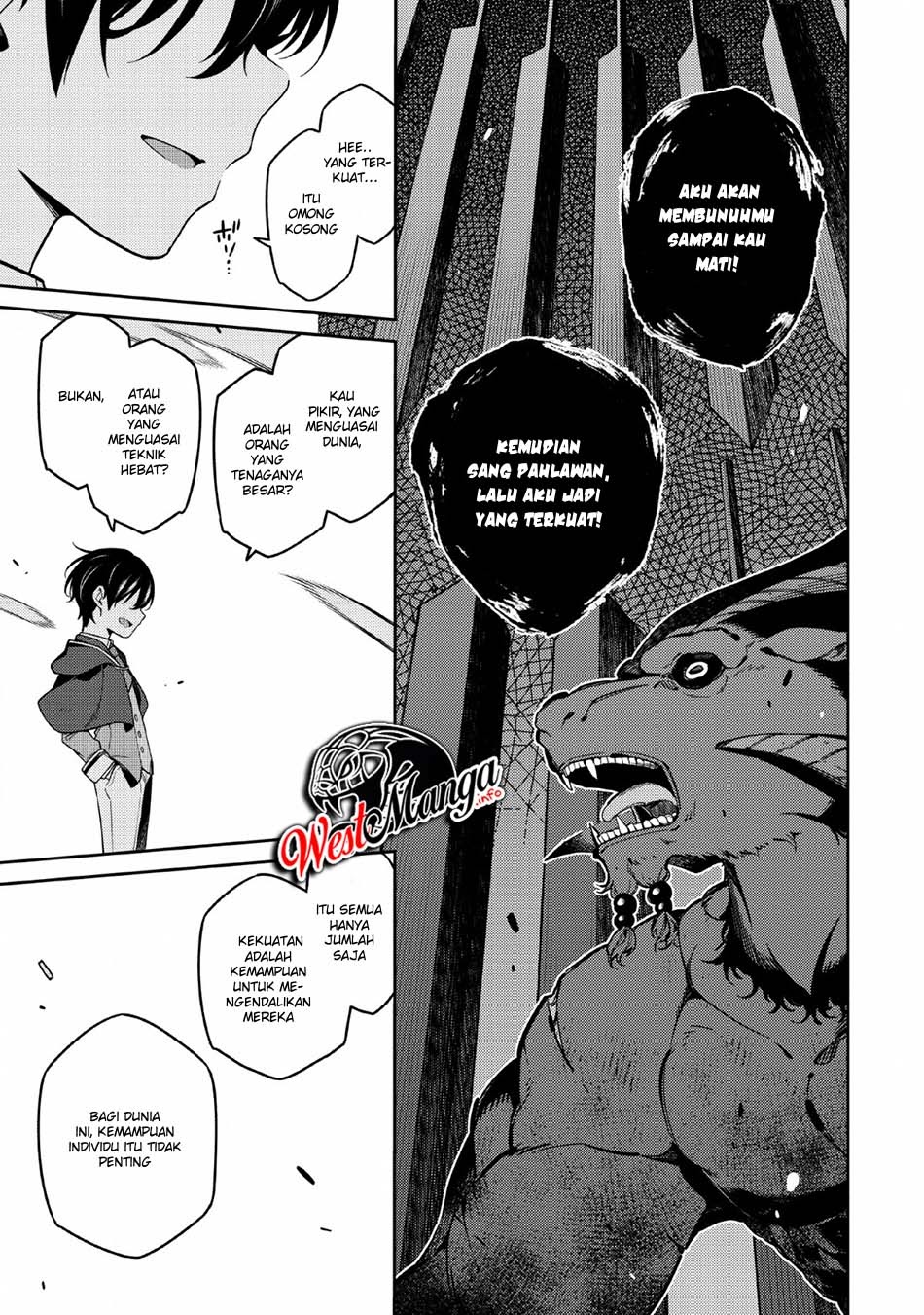 Saikyou Onmyouji no Isekai Tenseiki ~Geboku no Youkaidomo ni Kurabete Monster ga Yowaisugirundaga~ Chapter 04 Bahasa Indonesia