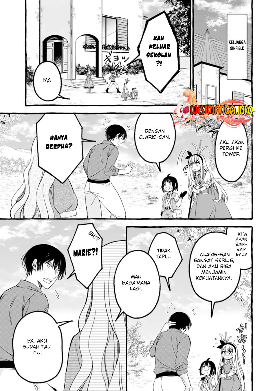 Saikyou Ken Hijiri No Mahou Shugyou: Level 99 No Status O Tamotta Mama Level 1 Kara Yarinaosu Chapter 07 Bahasa Indonesia