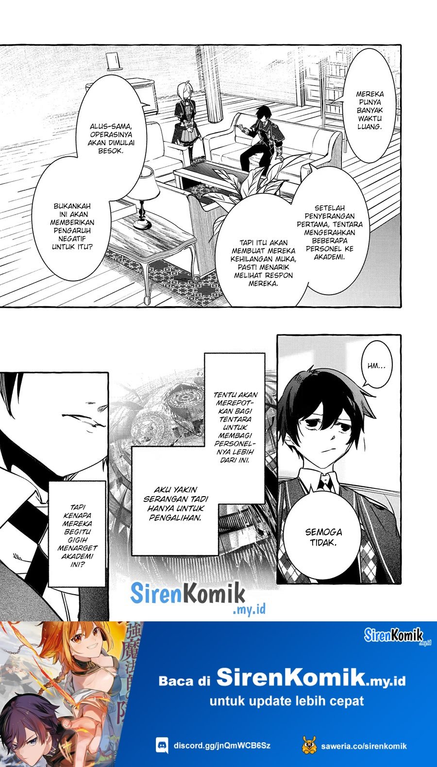 Saikyou Mahoushi no Inton Keikaku: The Alternative chapter 24
