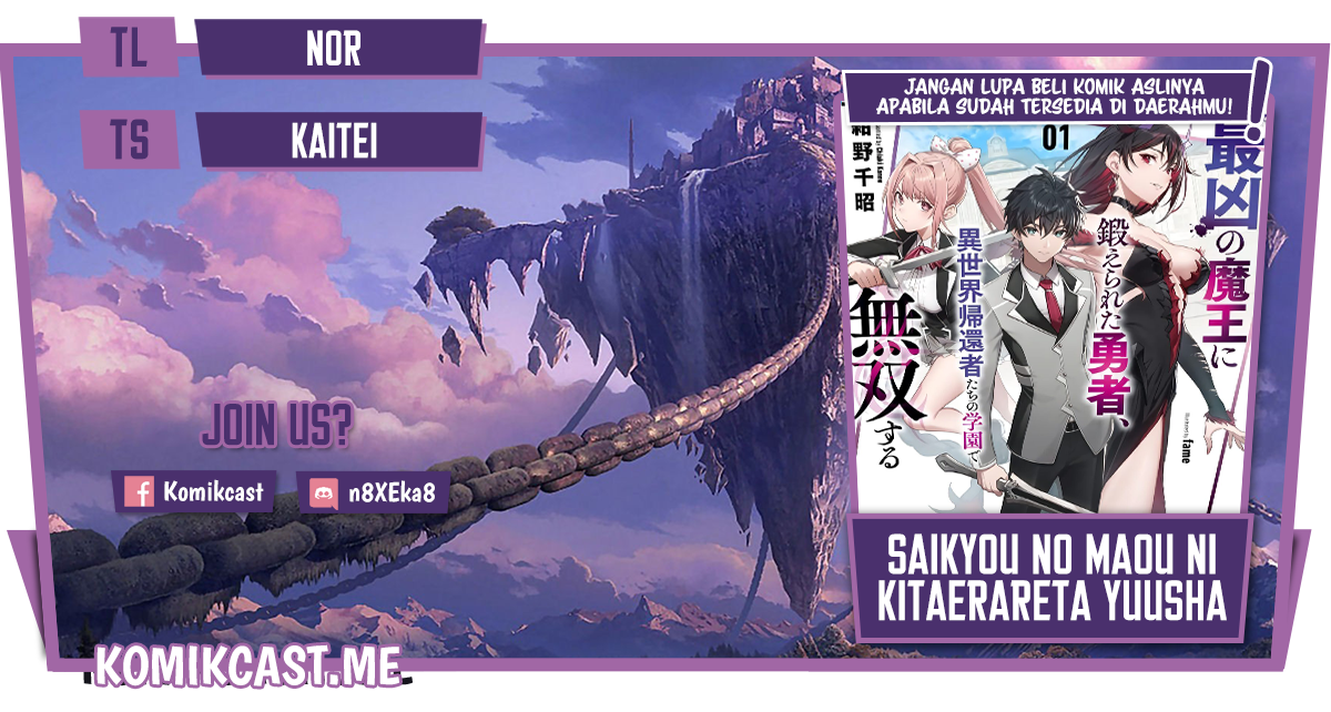 Saikyou no Maou ni Kitaerareta Yuusha chapter 3
