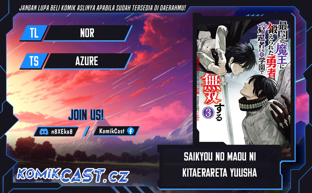 Saikyou no Maou ni Kitaerareta Yuusha Chapter 26 Bahasa Indonesia