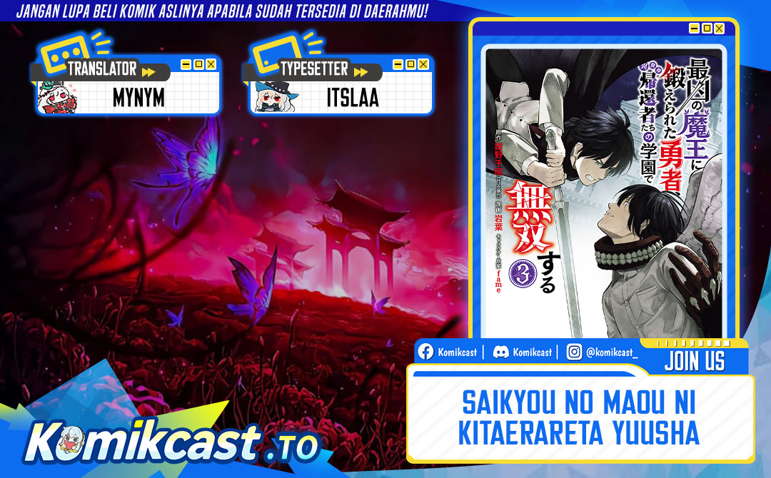 Saikyou no Maou ni Kitaerareta Yuusha Chapter 37 Bahasa Indonesia