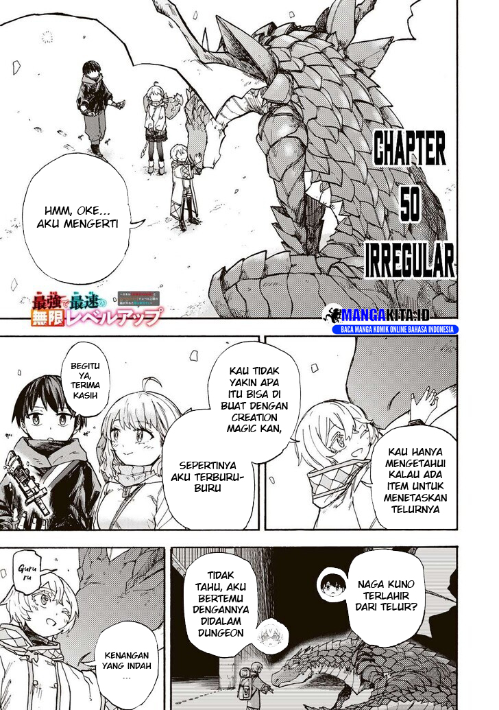 Saikyou de Saisoku no Mugen Level Up chapter 50
