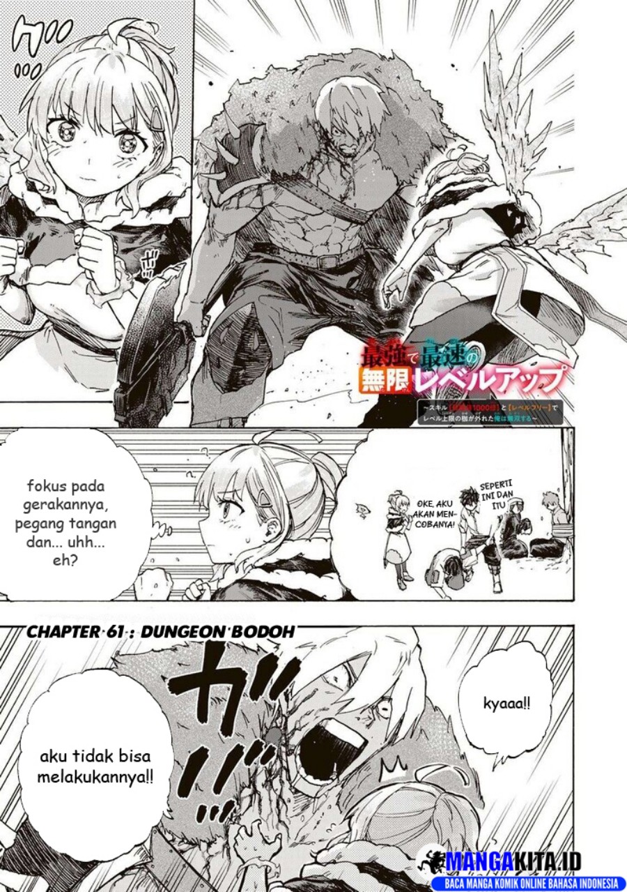 Saikyou de Saisoku no Mugen Level Up chapter 61