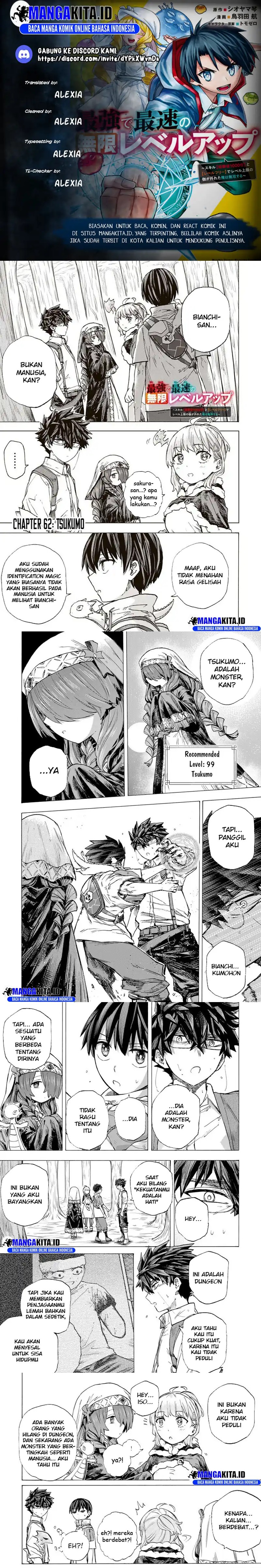 Saikyou de Saisoku no Mugen Level Up chapter 62