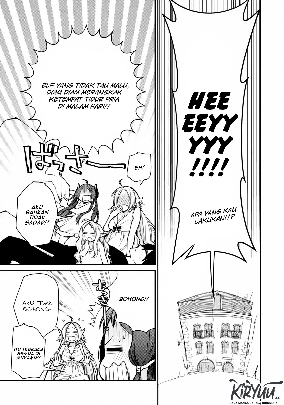 Saikyou no Madoshi. Hisa ni Ya wo Ukete Shimatta no de Inaka no Eihei ni Naru Chapter 09.2 Bahasa Indonesia