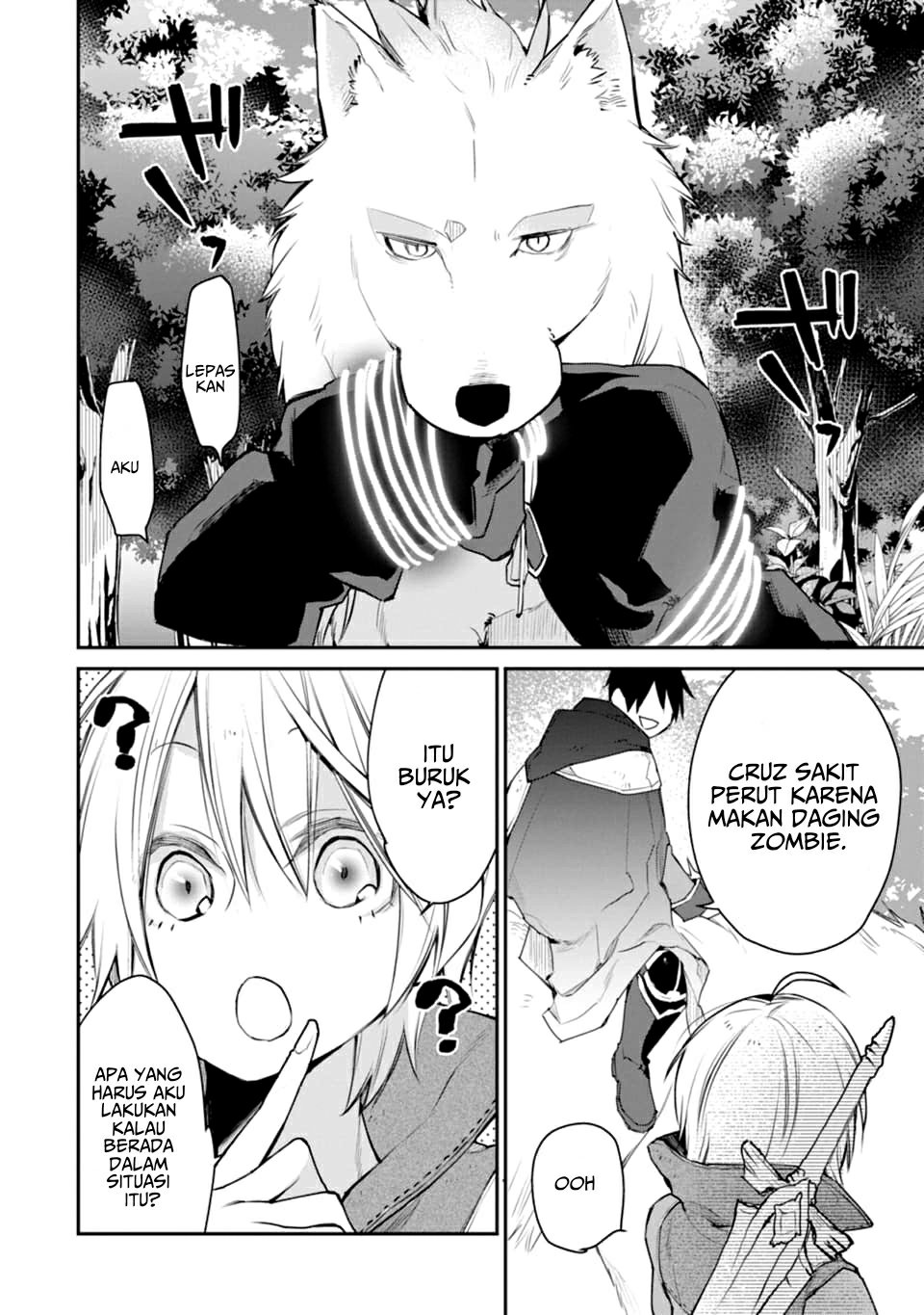 Saikyou no Madoshi. Hisa ni Ya wo Ukete Shimatta no de Inaka no Eihei ni Naru Chapter 20 Bahasa Indonesia