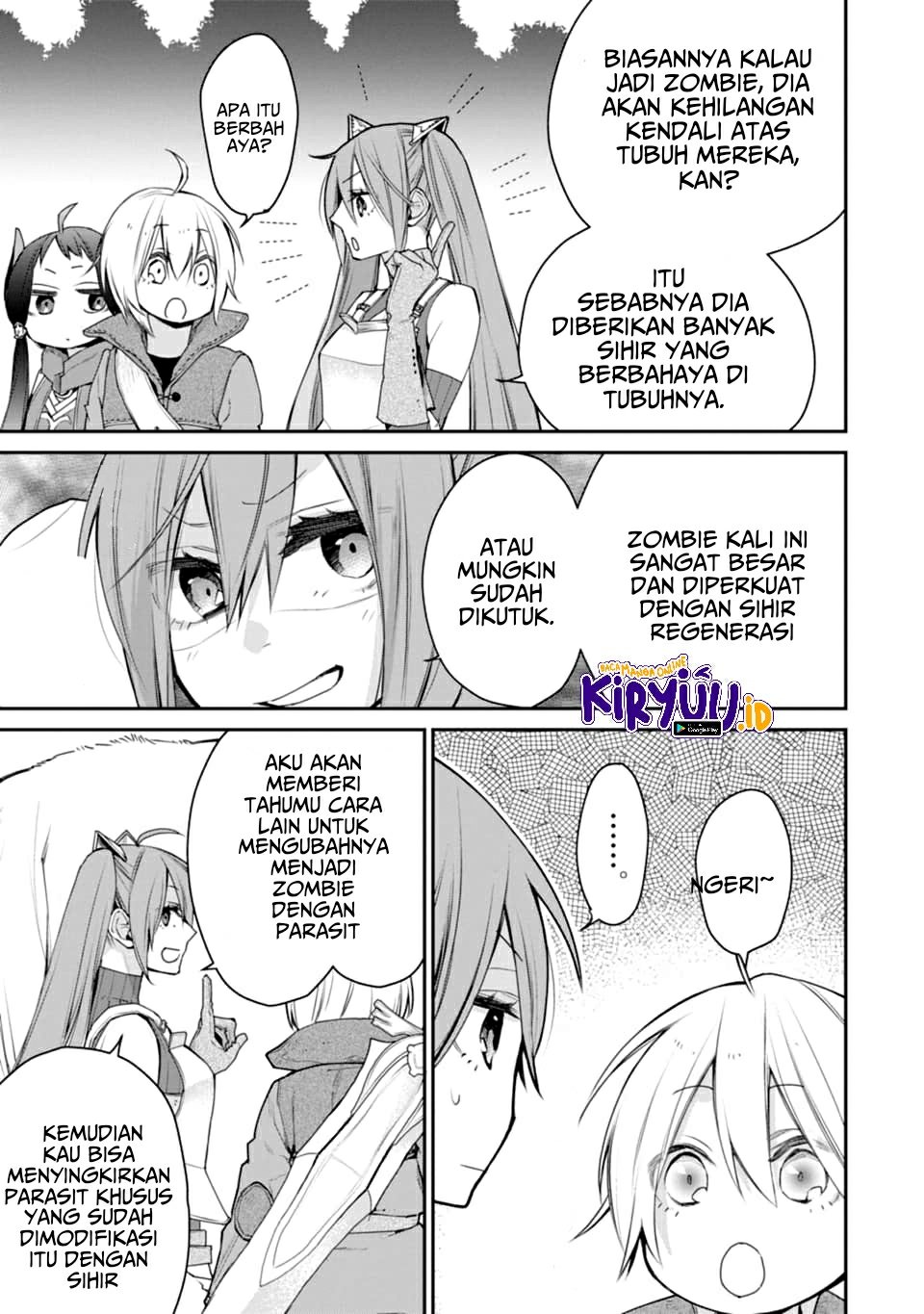 Saikyou no Madoshi. Hisa ni Ya wo Ukete Shimatta no de Inaka no Eihei ni Naru Chapter 20 Bahasa Indonesia