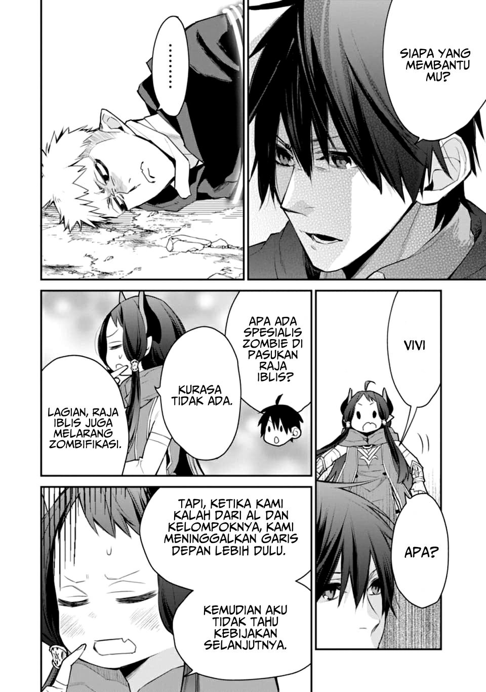 Saikyou no Madoshi. Hisa ni Ya wo Ukete Shimatta no de Inaka no Eihei ni Naru Chapter 20 Bahasa Indonesia
