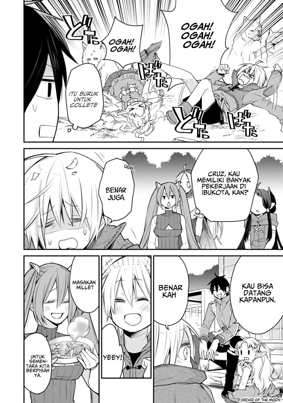 Saikyou no Madoshi. Hisa ni Ya wo Ukete Shimatta no de Inaka no Eihei ni Naru Chapter 20 Bahasa Indonesia