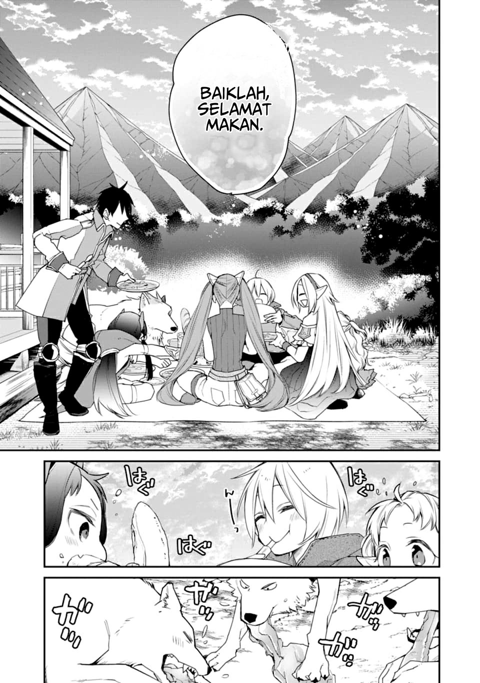 Saikyou no Madoshi. Hisa ni Ya wo Ukete Shimatta no de Inaka no Eihei ni Naru Chapter 20 Bahasa Indonesia