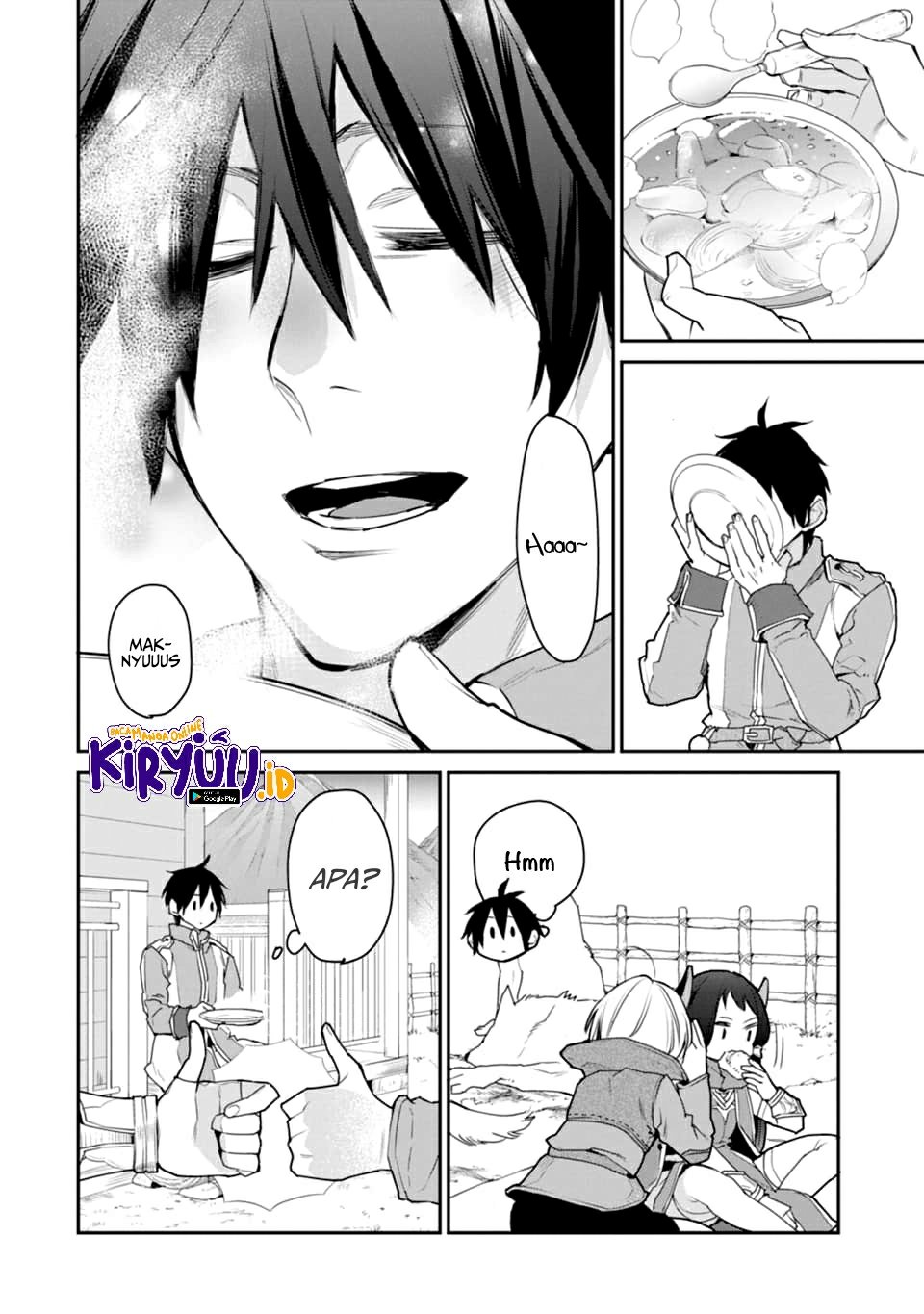 Saikyou no Madoshi. Hisa ni Ya wo Ukete Shimatta no de Inaka no Eihei ni Naru Chapter 20 Bahasa Indonesia