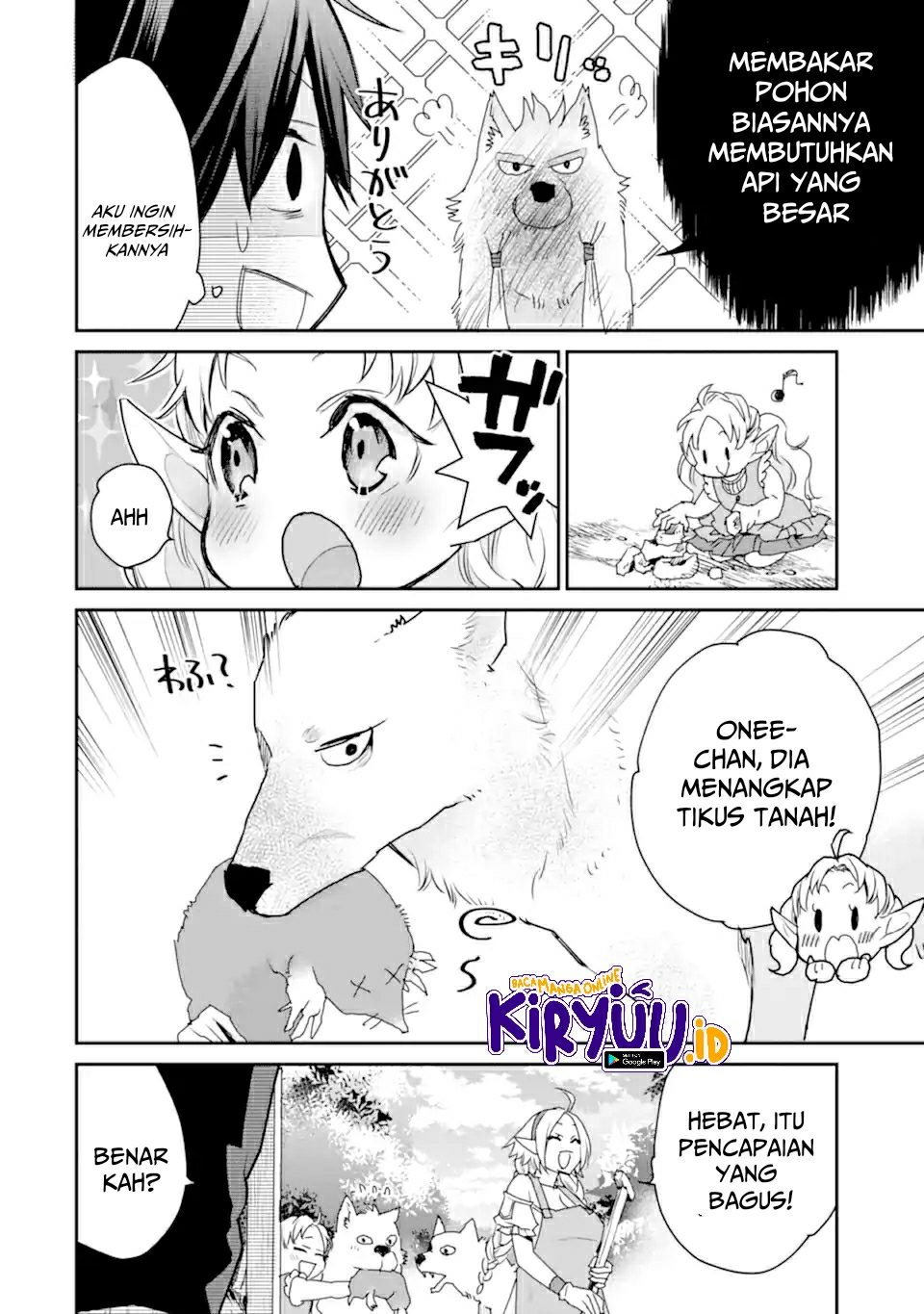 Saikyou no Madoshi. Hisa ni Ya wo Ukete Shimatta no de Inaka no Eihei ni Naru Chapter 22.2 Bahasa Indonesia