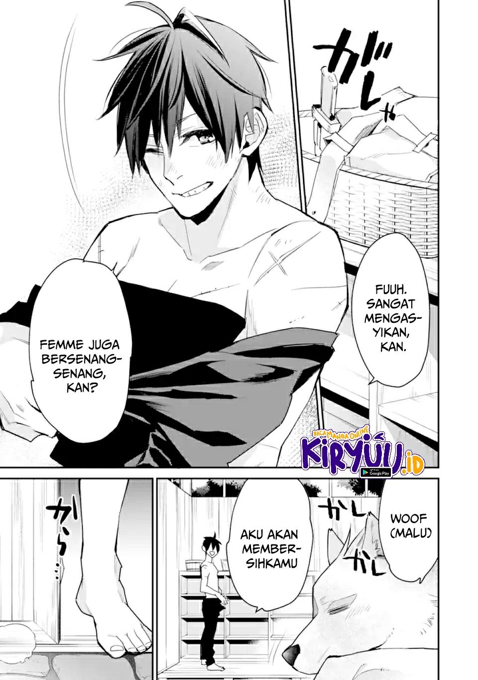 Saikyou no Madoshi. Hisa ni Ya wo Ukete Shimatta no de Inaka no Eihei ni Naru Chapter 22.2 Bahasa Indonesia
