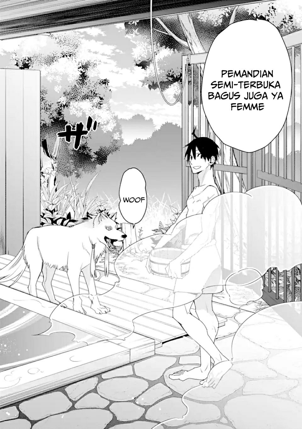 Saikyou no Madoshi. Hisa ni Ya wo Ukete Shimatta no de Inaka no Eihei ni Naru Chapter 22.2 Bahasa Indonesia