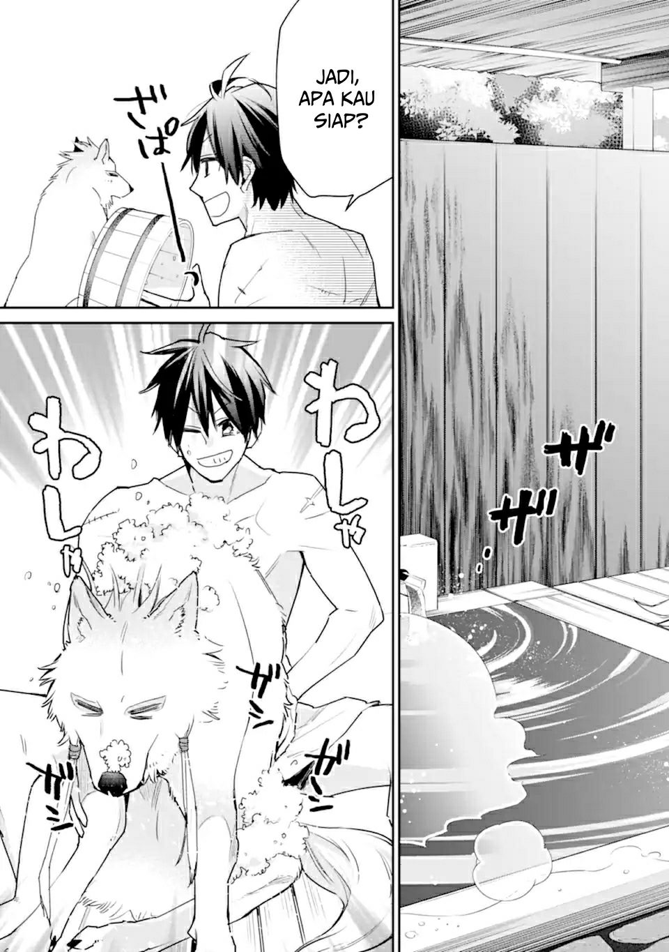 Saikyou no Madoshi. Hisa ni Ya wo Ukete Shimatta no de Inaka no Eihei ni Naru Chapter 22.2 Bahasa Indonesia