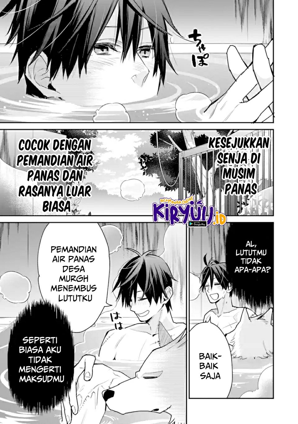 Saikyou no Madoshi. Hisa ni Ya wo Ukete Shimatta no de Inaka no Eihei ni Naru Chapter 22.2 Bahasa Indonesia