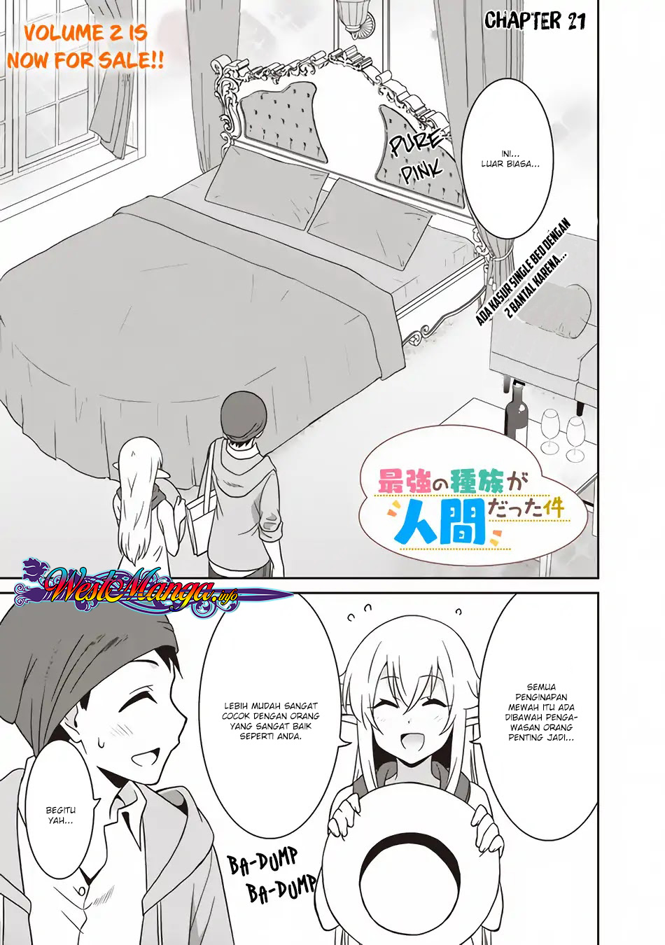 Saikyou no Shuzoku ga Ningen Datta Ken Chapter 21 Bahasa Indonesia