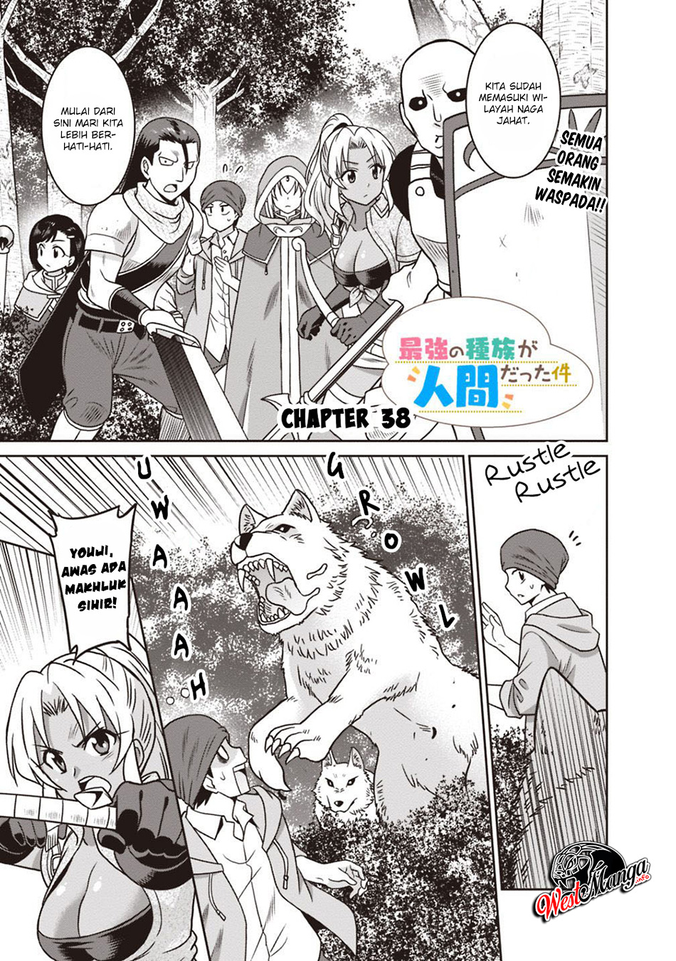 Saikyou no Shuzoku ga Ningen Datta Ken chapter 38