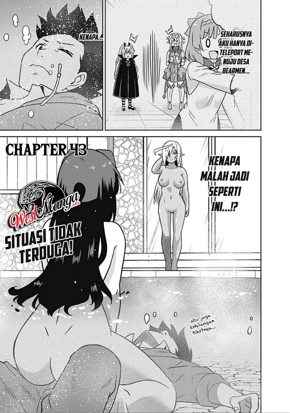 Saikyou no Shuzoku ga Ningen Datta Ken Chapter 43 Bahasa Indonesia