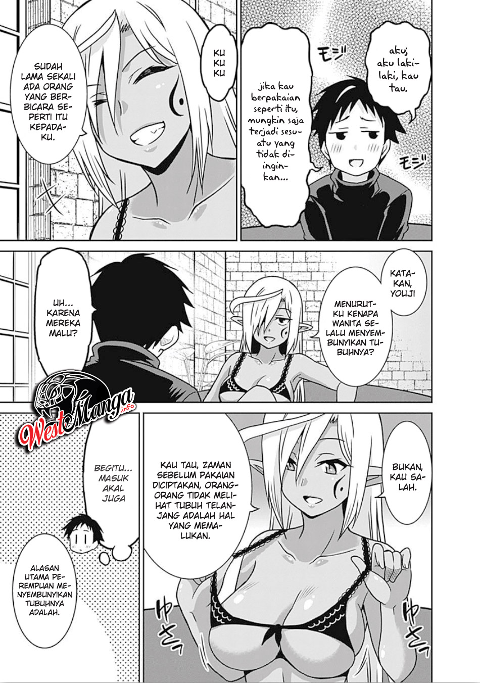 Saikyou no Shuzoku ga Ningen Datta Ken Chapter 43 Bahasa Indonesia