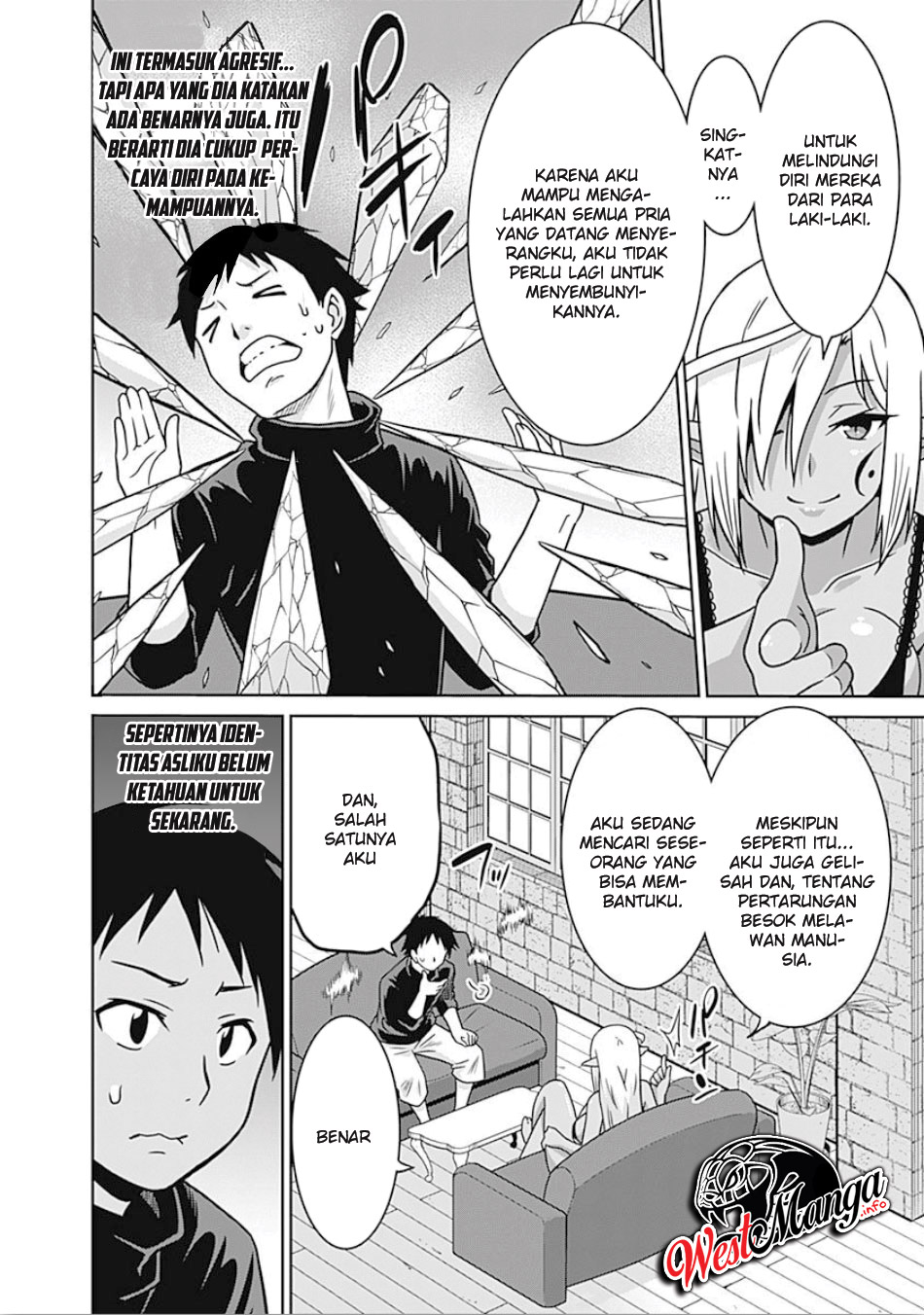 Saikyou no Shuzoku ga Ningen Datta Ken Chapter 43 Bahasa Indonesia