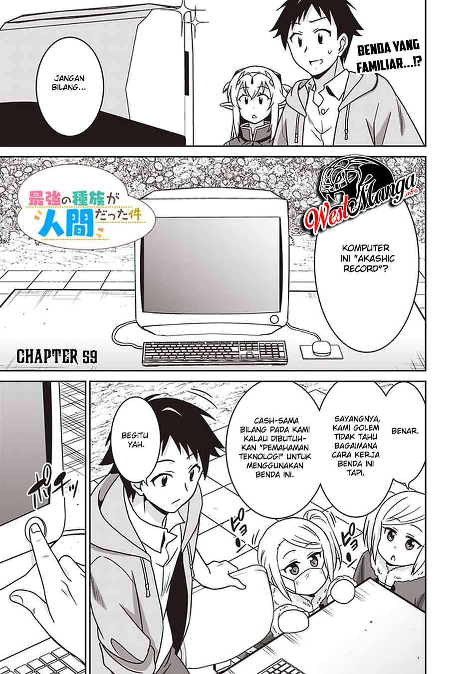 Saikyou no Shuzoku ga Ningen Datta Ken Chapter 59 Bahasa Indonesia