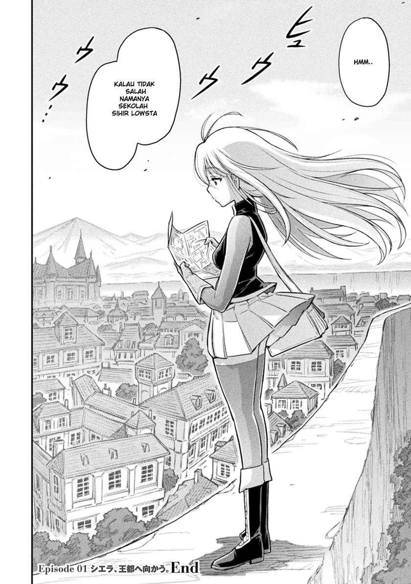 Saikyou no Youhei Shoujo no Gakuen Seikatsu Chapter 01 Bahasa Indonesia