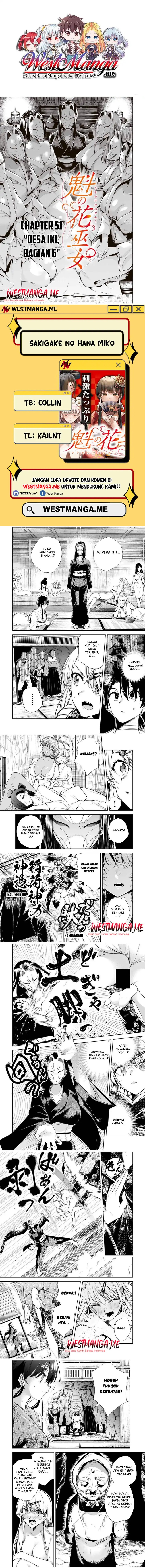 Sakigake no Hana Miko Chapter 51 Bahasa Indonesia
