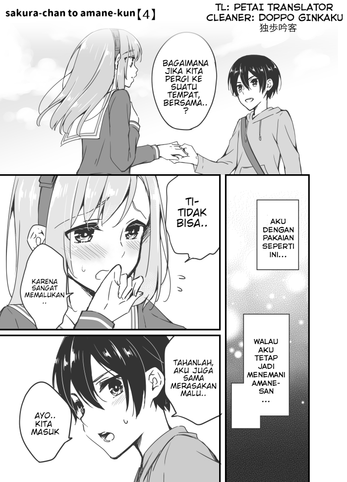 Sakura-chan to Amane-kun Chapter 04 Bahasa Indonesia