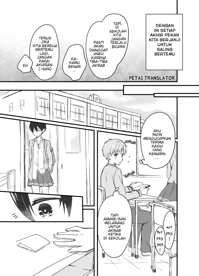 Sakura-chan to Amane-kun Chapter 04 Bahasa Indonesia