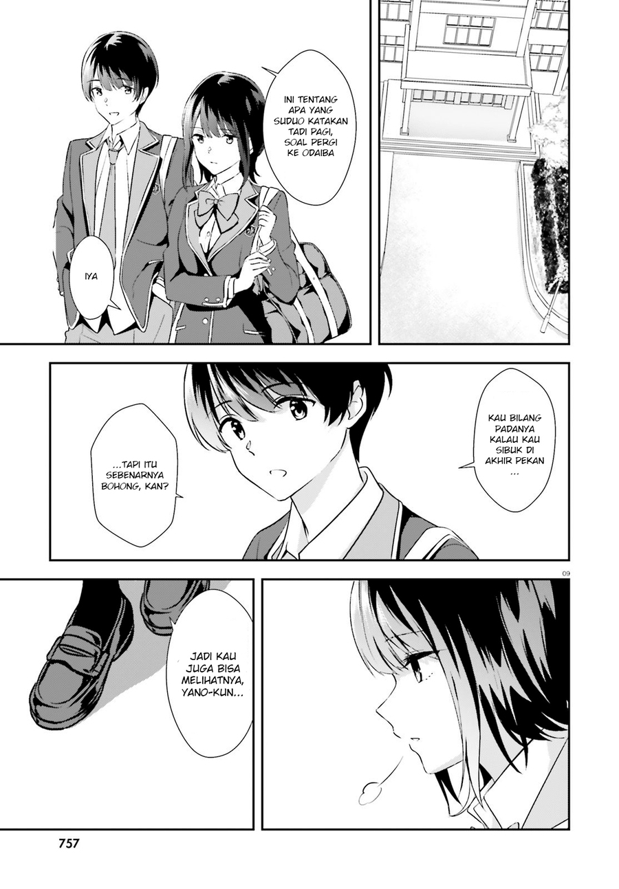 Sankaku no Kyori wa Kagiri nai Zero chapter 9