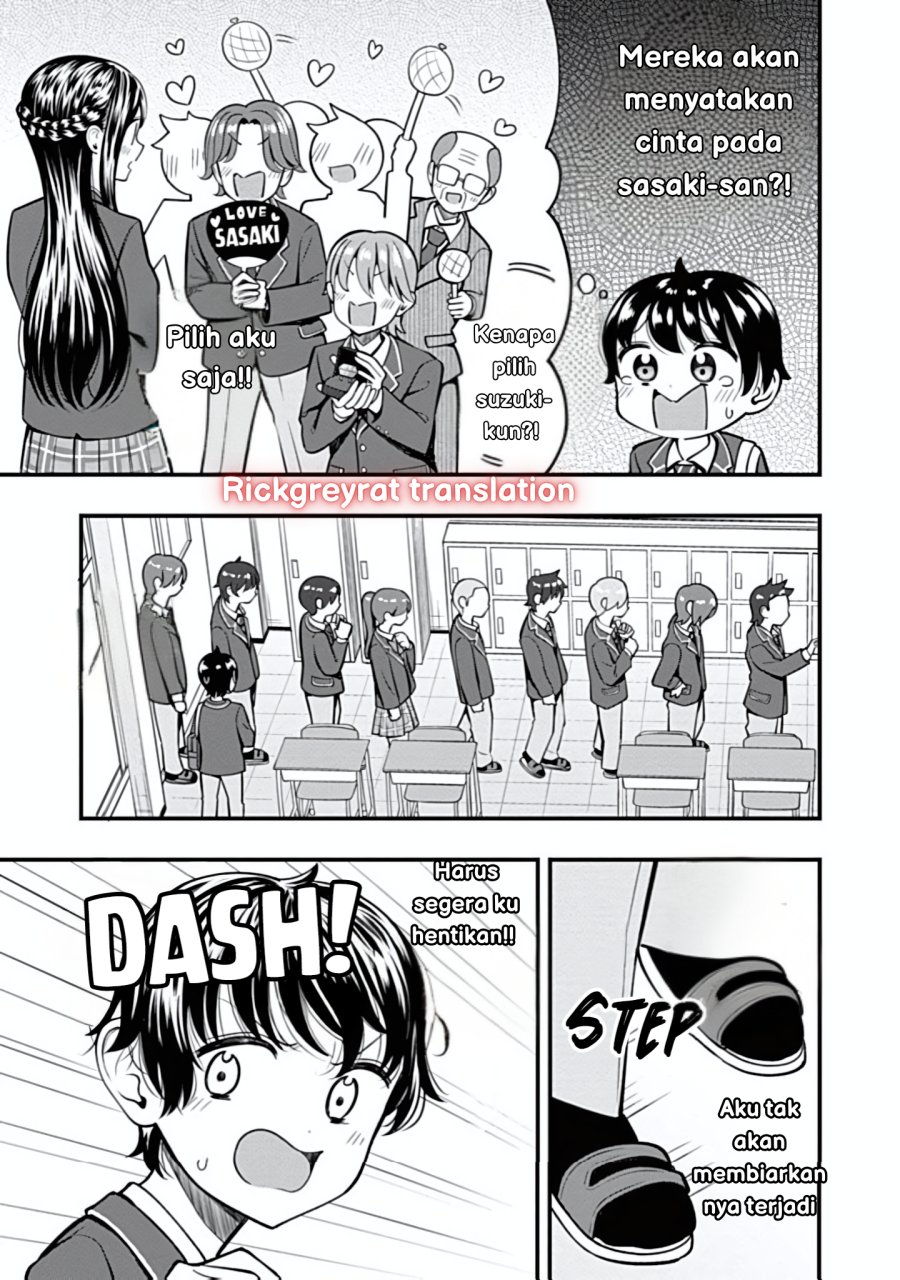 Sasaki-san wa Chotto dake Sugoi. Chapter 12 Bahasa Indonesia