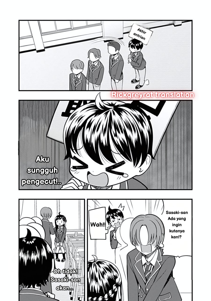 Sasaki-san wa Chotto dake Sugoi. Chapter 12 Bahasa Indonesia